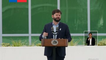 04092510 PRESIDENTE BORIC EN LANZAMIENTO DEL PLAN NACIONAL DE INFRAESTRUCTURA 01