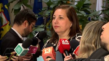 090925CONGRE13 DECLARACIONES SENADORA PAULINA VODANOVIC Y GOBERNADOR PABLO SILVA 01