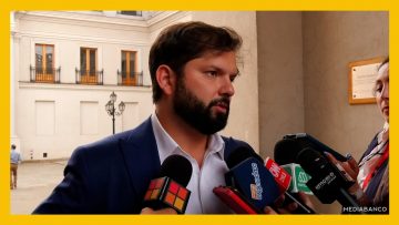 02102503 DECLARACIONES PRESIDENTE BORIC EN LA MONEDA DEST