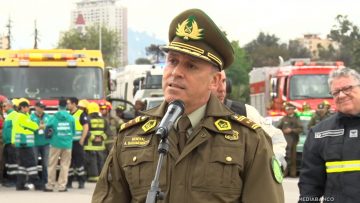 04102509 DECLARACIONES TRAS SIMULACRO EN PARQUE O’HIGGINS 01