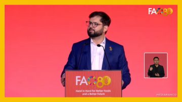 141025ITALIA01 PRESIDENTE BORIC EN FORO ONU DE ALIMENTACION Y AGRICULTURA 32