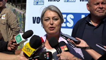 191025VALPO02 PUNTO DE PRENSA JEANNETTE JARA EN VILLA ALEMANA 01