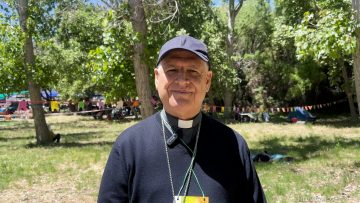 DECLARACIONES MONSEÑOR LORENZELLI POR PEREGRINACIÓN LOS ANDES 01