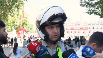 01102501 REPORTE SABATINO DE CARABINEROS POR FIN DE SEMANA LARGO 01