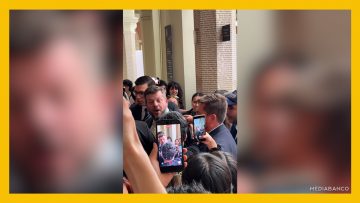 04112515 INTENTO DE AGRESIÓN A KAISER TRAS DEBATES ARCHI DEST