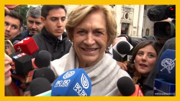 06112509 LLEGADA DE EVELYN MATTHEI A REUNIÓN CON ARZOBISPO DEST