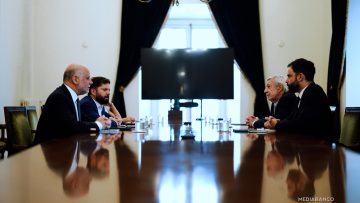 03012617 APOYO REUNIÓN PRESIDENTE BORIC CON MINISTROS POR VENEZUELA 01