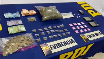 04012502 PDI POR DETENCIÓN DE BANDA QUE TRAFICABA DROGA EN EL BOSQUE 01