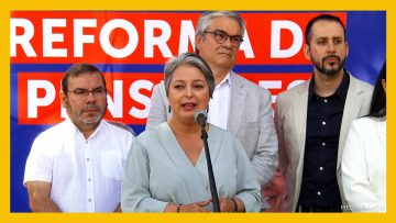 16012605 PUNTO DE PRENSA DE JEANNETTE JARA Y MARIO MARCEL DEST