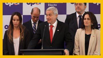 19012603 PUNTO DE PRENSA DEL PRESIDENTE ELECTO DEST