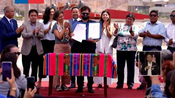 290126ATA01 PRESIDENTE BORIC FIRMA DECRETOS RED DE SALES PROTEGIDOS 15