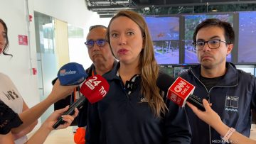 01022613 ALCALDESA DE LAS CONDES POR IMPACTO TRAS LLUVIAS 01