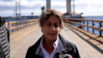 24022604 APOYO Y DECLARACIONES VISITA MINISTRA LOPEZ AL PUENTE CHACAO 25