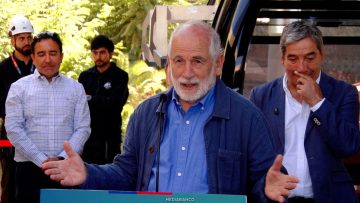 28022607 DECLARACIONES MINISTRO MINVU Y AUTORIDADES POR NUEVO TELEFÉRICO 01