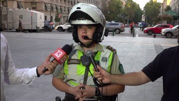 _06032602 CARABINEROS POR CORTES DE TRÁNSITO DÍA DE LA MUJER