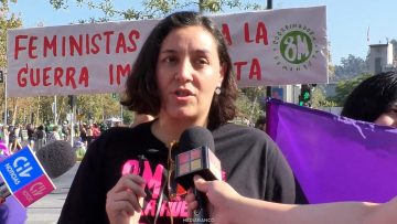 08032609 DECLARACIONES MARCHA 8M DESDE ALAMEDA 06