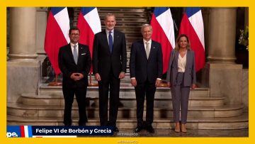 10032619 PRESIDENTE ELECTO SE REÚNE CON REY DE ESPAÑA DEST