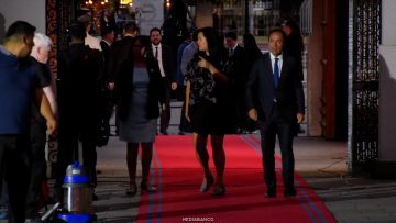 110326CAMBIO01 ENTRADA MINISTRO DE DEPORTE A LA MONEDA 01