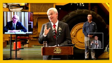 17032609 PRESIDENTE KAST EN CENTRO DE ENTRENAMIENTO INDUSTRIAL Y MINERO DES