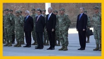 18032602 APOYOS LLEGADA PRESIDENTE KAST A REUNIÒN CON COMANDANTE EN JEFE DEL EJERCITO 19