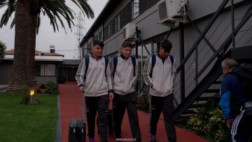 220326DEP01 APOYO SALIDA SELECCIÓN CHILENA A NUEVA ZELANDA 01