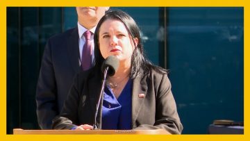 300326VALPO02 PUNTO DE PRENSA DE MINISTRA DE SEGURIDAD DEST