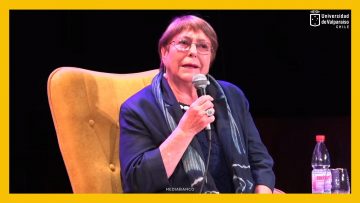 310326VALPO01 DECLARACIONES EX PRESIDENTA MICHELLE BACHELET DEST