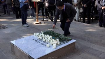 01042605 ROMERÍA POR ANIVERSARIO DE MUERTE DE JAIME GUZMÁN 01