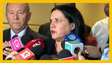 080426C07 MINISTRA SEGURIDAD ANUNCIA QUERELLA POR AGRESIÓN A SU PAR DE CIENCIA DES