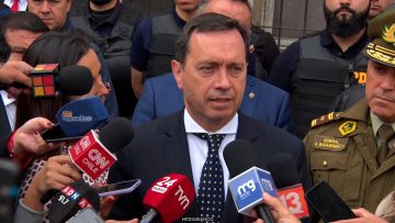 10042612 DECLARACIONES MINISTRA STEINERT Y DIRECTOR PDI, EDUARDO CERNA EN OPERATIVO DE CONTROL MIGRATORIO 01