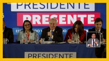 100426COLTA01 PRESIDENTE KAST POR PRIMERA DAMA EN CASINO DE LA MONEDA DEST