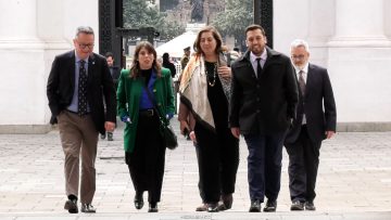 03082618 APOYO LLEGADA OPOSICIÓN POR REUNIÓN CON MINISTRO DEL INTERIOR 01