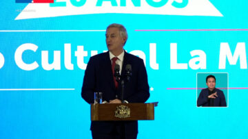 28082620 PRESIDENTE KAST CELEBRA 20 ANIVERSARIO DEL CENTRO CULTURAL LA MONEDA 04