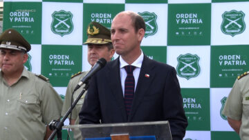 02102623 CARABINEROS Y MINISTRO ARRAU POR DETENCIÓN DE PRÓFUGOS 01