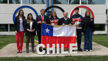 161026DEP01 ABANDERADOS TEAM CHILE JUEGOS OLÍMPICOS 199