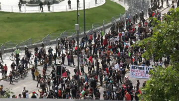 18102610 APOYOS INICIO MANIFESTACION 18 DE OCTUBRE 01