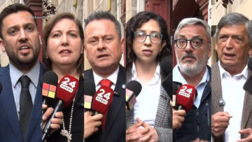 19102611 LLEGADAS DE PRESIDENTES DE PARTIDOS DE OPOSICIÓN 13